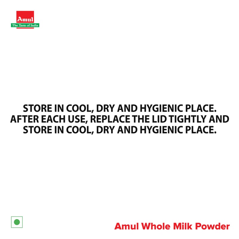 Amul Whole Milk Powder, 450 g
