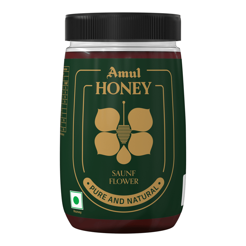 Amul Saunf Flower Honey, 250 g | Pack of 3