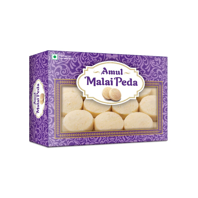 Amul Malai Peda, 200 g | pack of 2