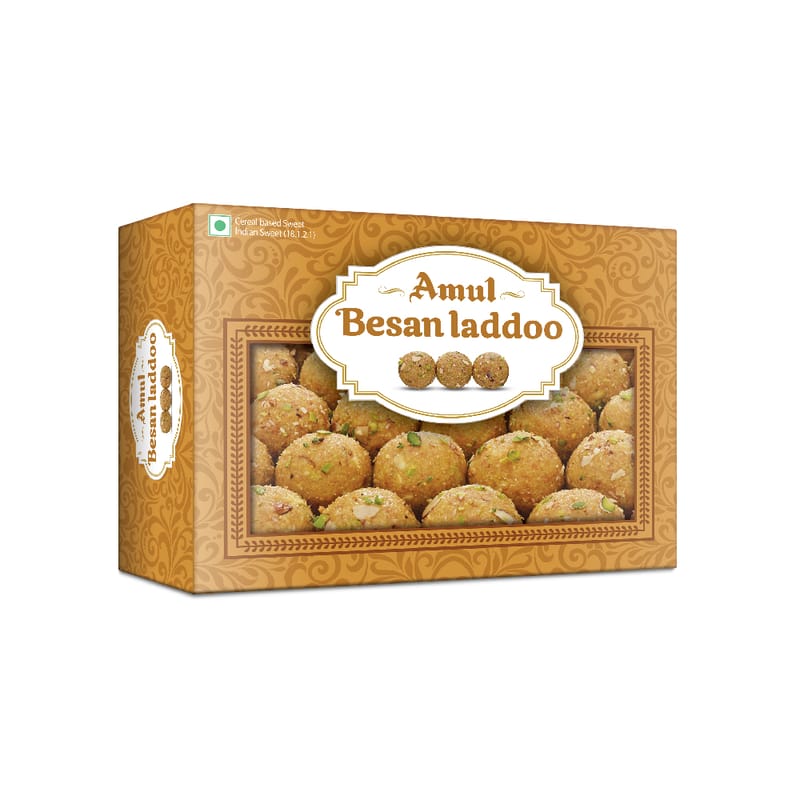 Amul Besan Laddoo, 200 g | pack of 2