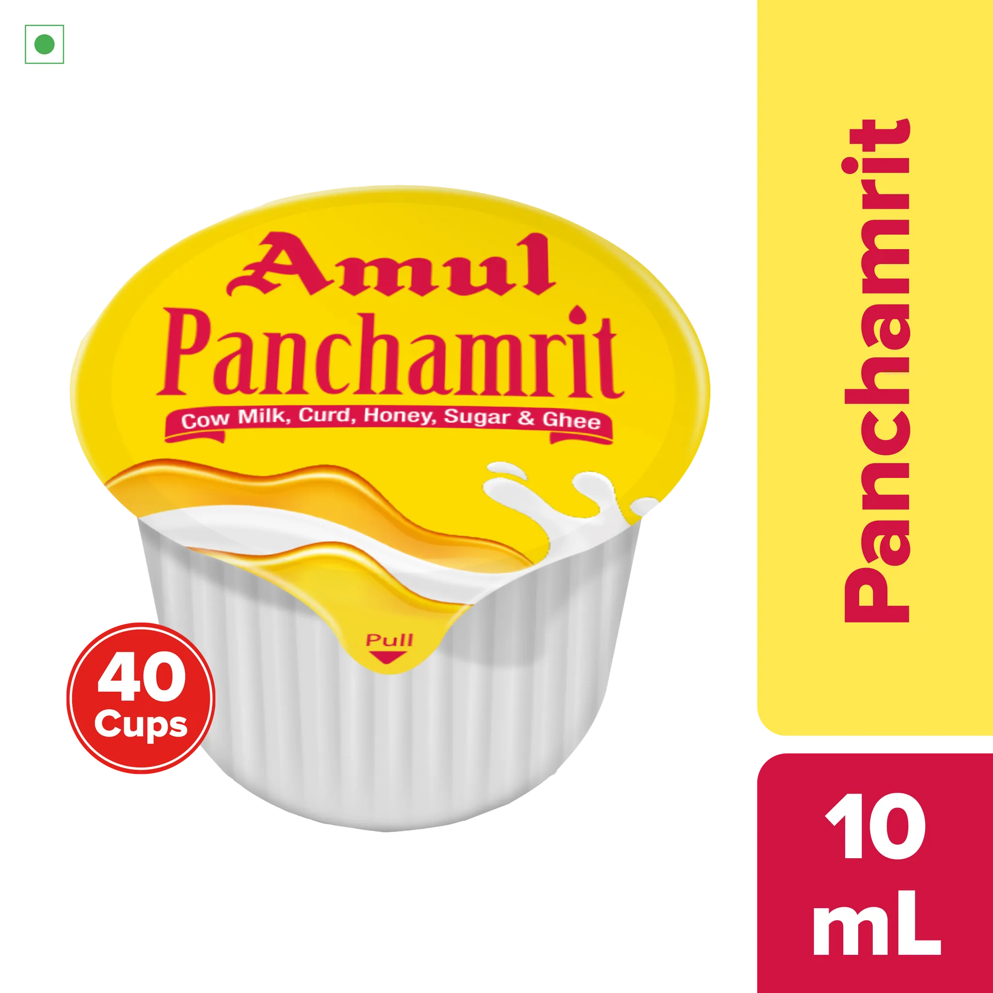 Amul Panchamrit, Single Serve Prasadam, 10 mL | Pack of 40