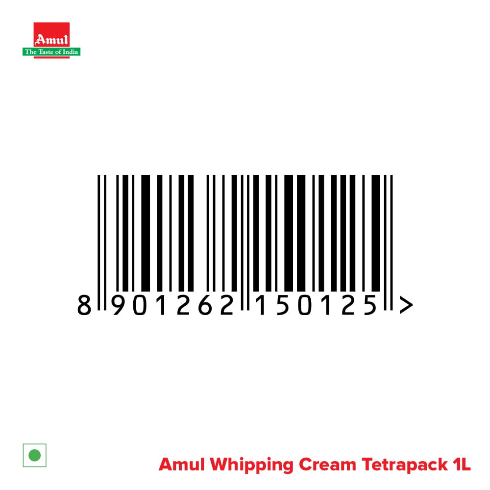 Amul Whipping Cream, 1 L