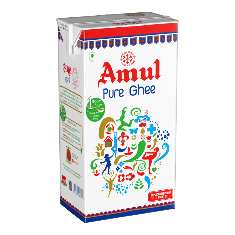 Amul Ghee Combo Pack  | Cow Ghee, 1 L | Pure Ghee, 1L