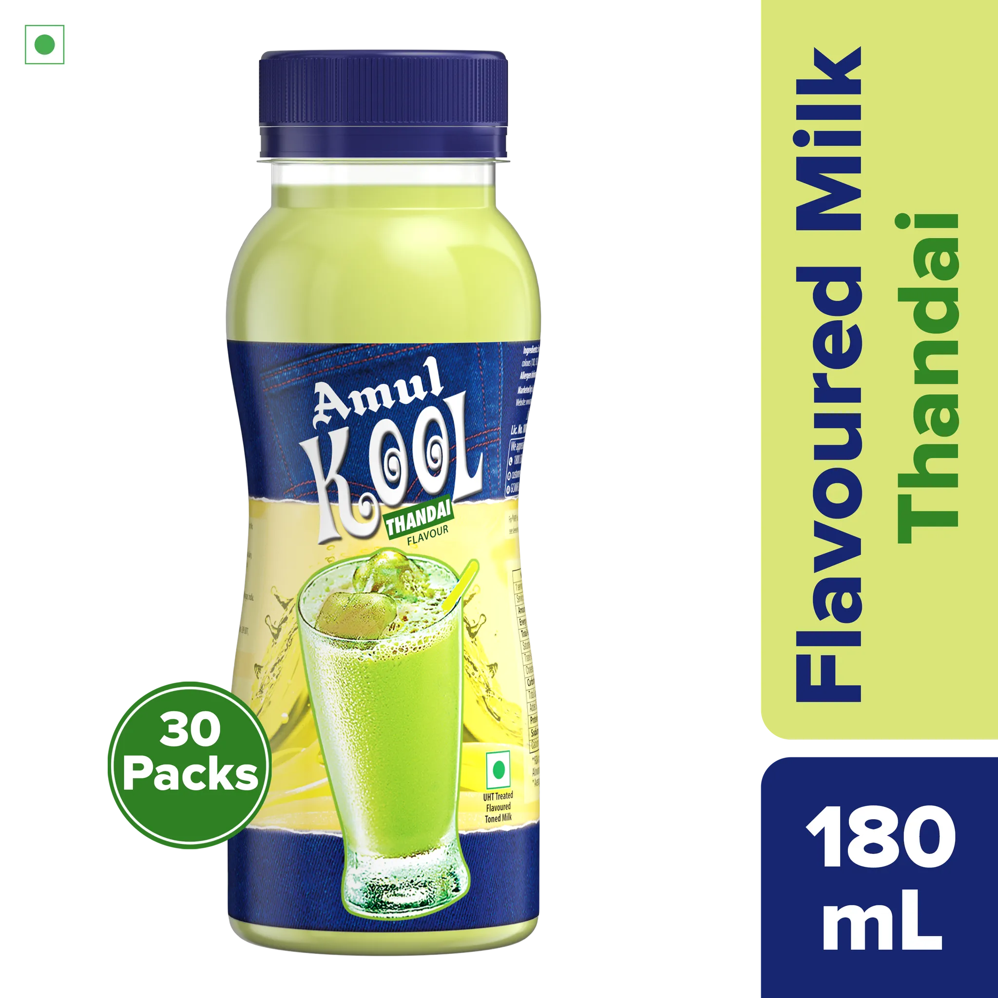 Amul Kool Thandai, 180 mL | Pack of 30