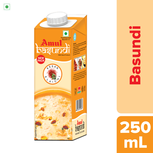 Amul 'Kesar' Basundi, 250 mL | Pack of 3