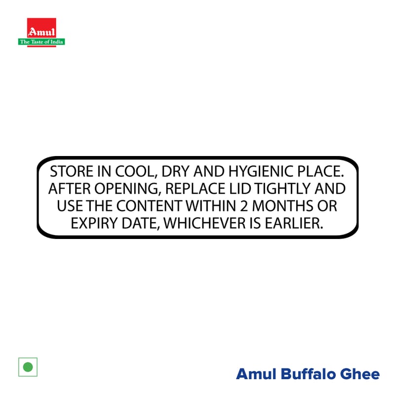 Amul Buffalo Ghee Tin, 1 L