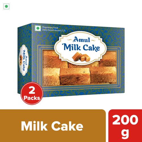 Amul Milk Cake, 200 g | Pack of 2