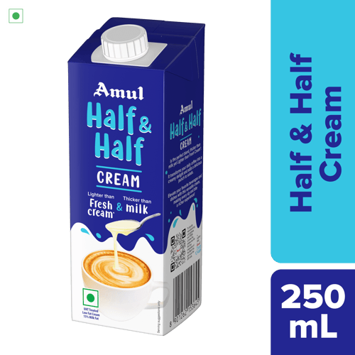 Amul Half & Half Cream, 250 mL