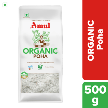 Amul Organic Poha, 500 g