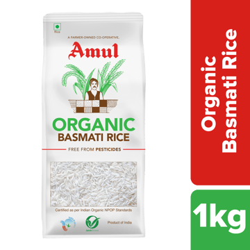 Amul Organic Basmati Rice, 1 kg