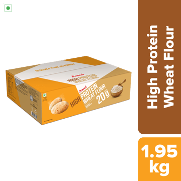Amul High Protein Atta, 65 g | Pack of 30 Sachets