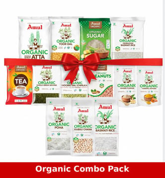 Amul Organic Combo Pack, 7.95 kg | 13 Products
